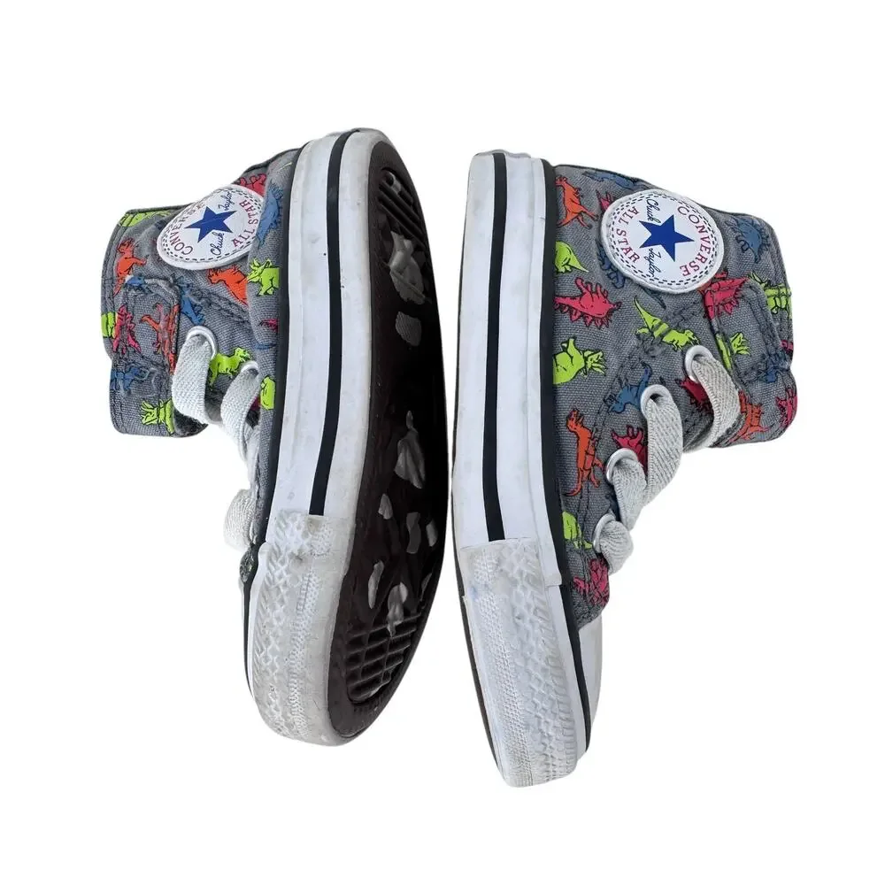 Converse Chuck Taylor AS Dinoverse Toddler Shoes Unisex Kids 5 Multi‎ Hook Loop